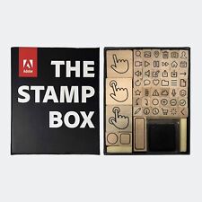 New & Unused Adobe 'The Stamp Box' Promotional Stamp Kit in Original Packaging picture
