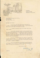 RICHARD E. BYRD - TYPED LETTER SIGNED 11/22/1926 picture
