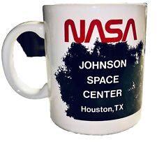 NASA Ceramic Johnson Space Center Houston Memorabilia Space Shuttle Coffee MUG picture