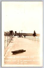 1938 Wisconsin Flood Bradley Bridge Postcard RPPC picture