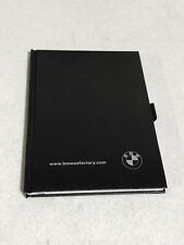 BMW US Factory Journal Book Black Hardback Blank New Never Used M Team Sport picture