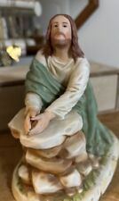 1997 Vintage Home Interior Jesus “In The Garden” Original Signed Mint Homco picture