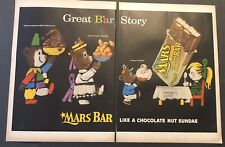 1950’s Mars Candy Bar Chocolate Toasted Almond Bar Magazine Ad picture