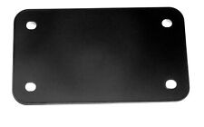 LFPartS Black Motorcycle License Plate Backing Reinforce Plate for Motorcycle... picture
