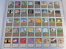 MTG Magic Revised 3rd Ed. Green/Artifact Cards Collection x40 (NM/LP) picture