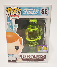 Funko Pop Vinyl: Freddy Funko Freddy Funko Green/Chrome- San Diego Comic 2017 picture