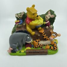 Vintage Walt Disney World Winnie the Pooh and Friends Plastic Coin Piggy Bank picture